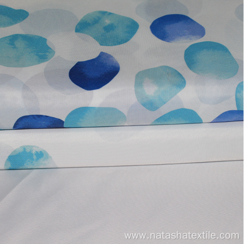 Thickened waterproof polyester fabric shower curtain